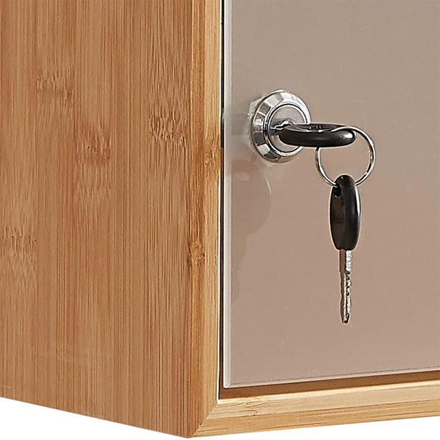 Armoire à pharmacie de vanité de salle de bain armoire avec rangement